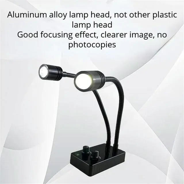 Alt view image 2 of 3 - LED Microscope Light Source Lamp Illuminators for Industrial Camera Digital Microscope Phone Soldering Repair Welding