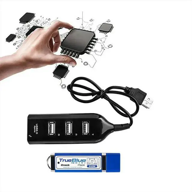 Alt view image 2 of 3 - For True Blue Mini CRACK PACK 64 Game Stick for Genesis for Mega Drive Game Acessories Retro Gaming Console