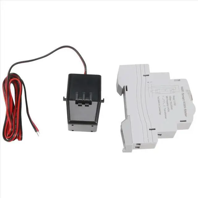 Alt view image 3 of 3 - ATMS1603 Tuya Single Phase ligent Energy Meter 100A Din Rail Precisely Measuring Voltmeter Ammeter Power