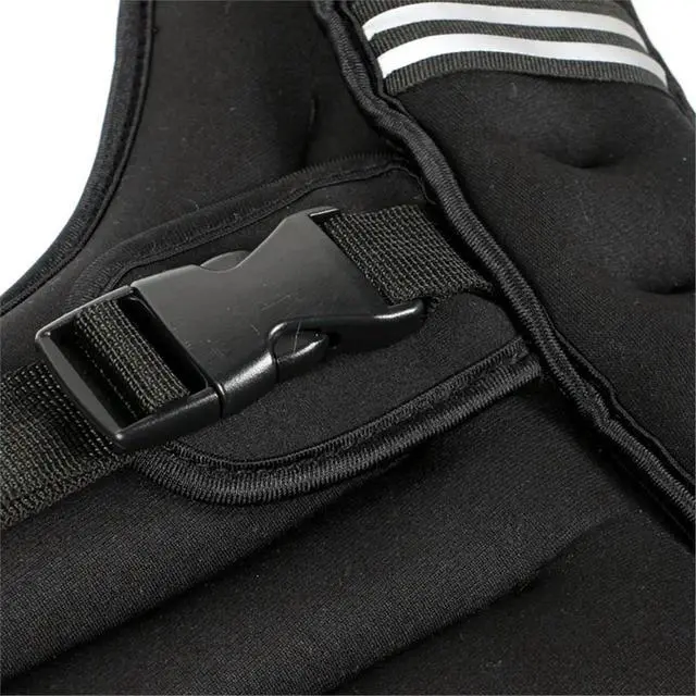 Alt view image 3 of 3 - THANKYOU 4LB Weighted Vest for Enhanced Workout Performance, Reflective Stripe for Workout, Strength Training, Running
