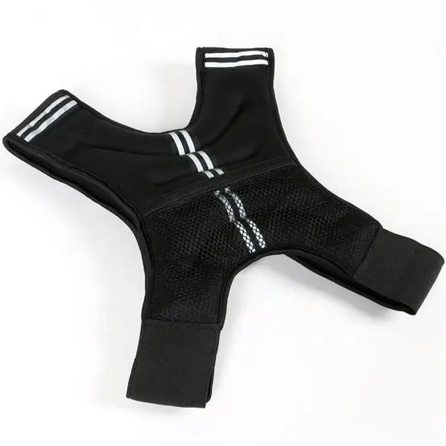 Alt view image 2 of 3 - THANKYOU 4LB Weighted Vest for Enhanced Workout Performance, Reflective Stripe for Workout, Strength Training, Running