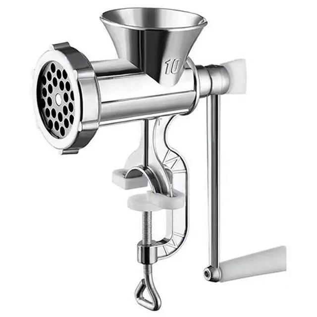 Alt view image 3 of 3 - HAPPYDAY~ Multi-Purpose Manual Meat Mincer and Sausage with Table Clamp - Easy to Clean