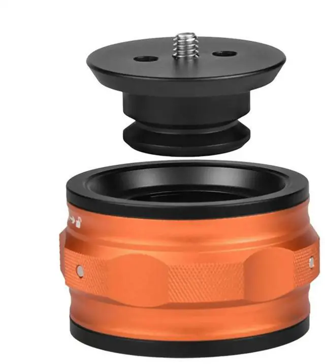 Alt view image 2 of 3 - Round Quick Release System for Tripod, Stabilizer, Motion Controls, Photography and Videography Equipment