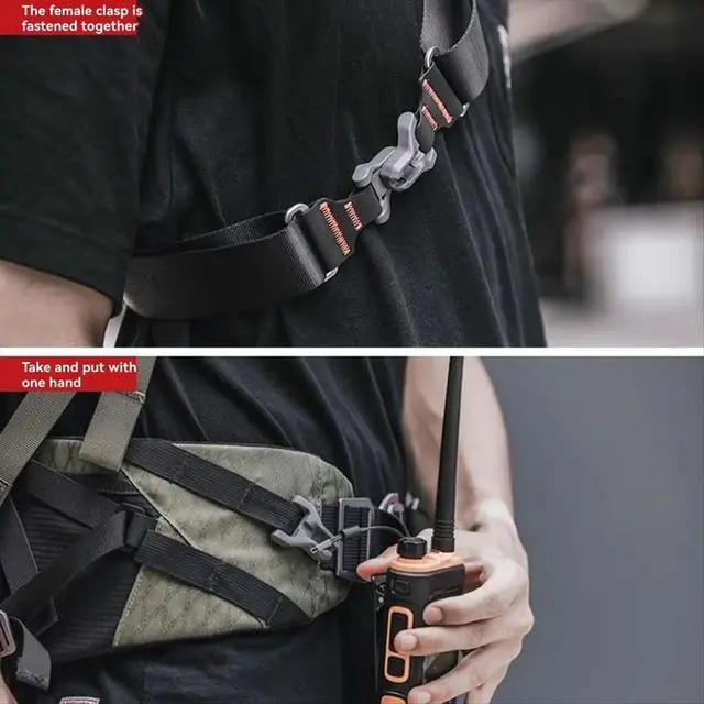 Alt view image 2 of 3 - Maglink Quick Magnetic Buckle Base with Lanyard for Width Shoulder Strap Wrist Strap Enhanced Secure Attachment