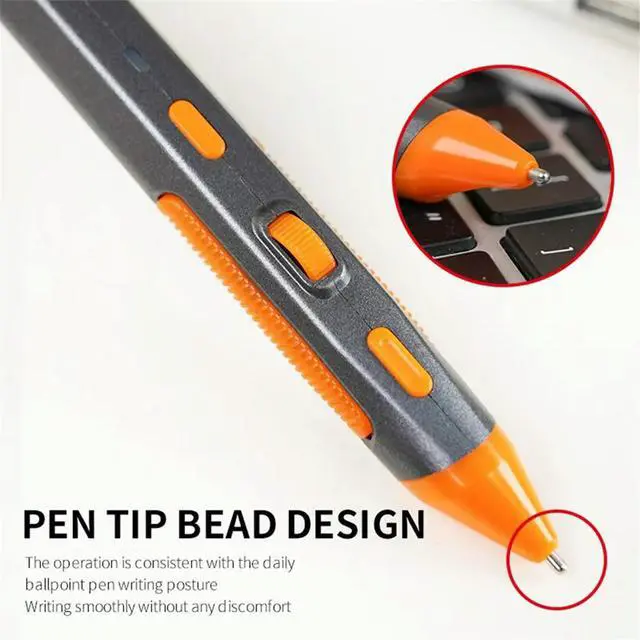 Alt view image 2 of 3 - 2-in-1 Writing Pen Mouse AI Voice Translation Type-C Dual Mode 2.4G+Bluetooth PPT Flip for Desktop Laptops