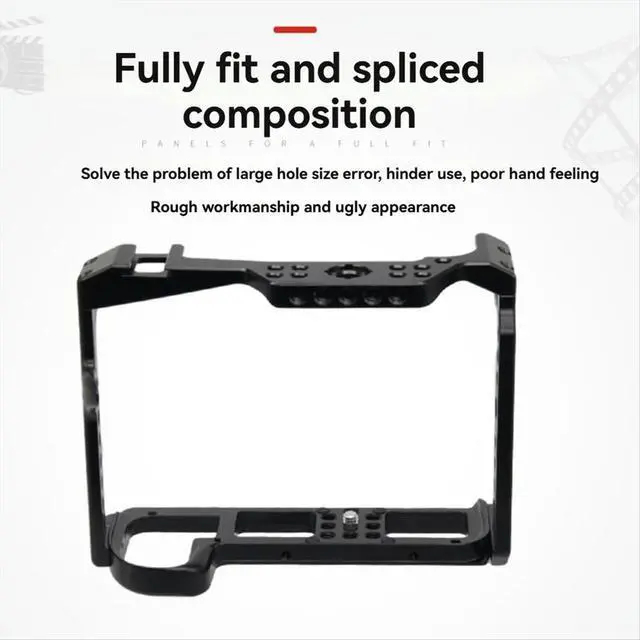 Alt view image 3 of 3 - Camera Rabbit Cage for Panasonic S1 S1H S1R Camera Stabilizer Protection Frame Quick Release Plate Camera Cage