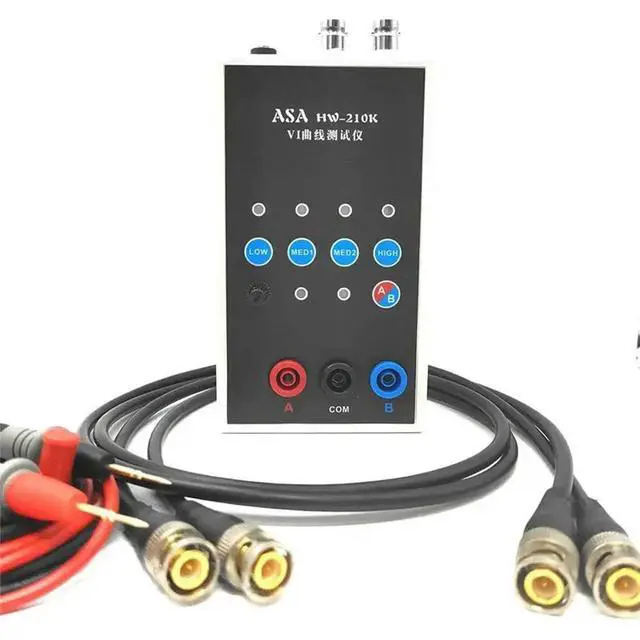 Alt view image 2 of 3 - HW-210K Handheld Dual-Channel VI Curve Tester Circuit Board Online Detection for ASA Tester 4 Gear Frequency Alternating