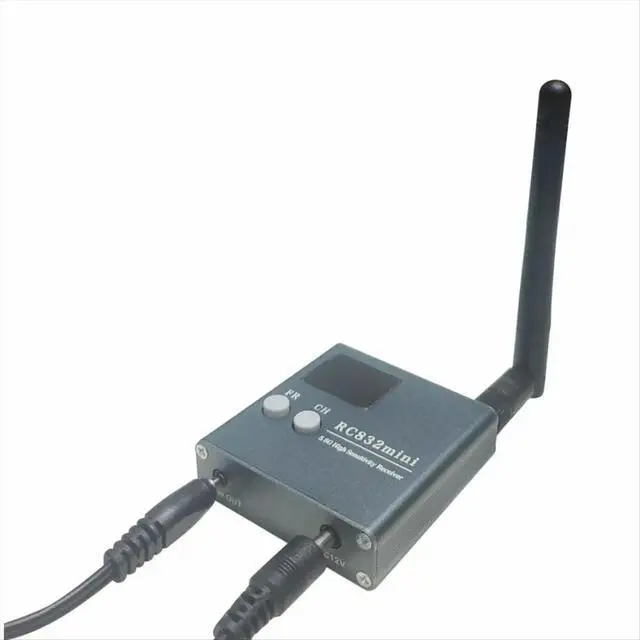 Alt view image 2 of 3 - RC832Mini 4.9-5.8G 56CH High Sensitivity Receiver Receiver with A/V and Power Cable for FPV Multirotor