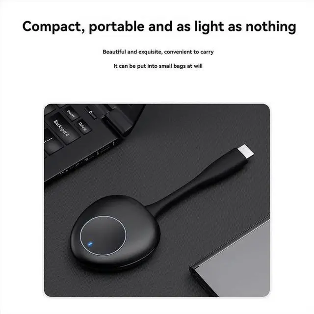 Main image of 4K HDMI-Compatible Transmitter and Receiver Kit 50M Range Enterprise Extender for PC TV Display Adapter Dongle