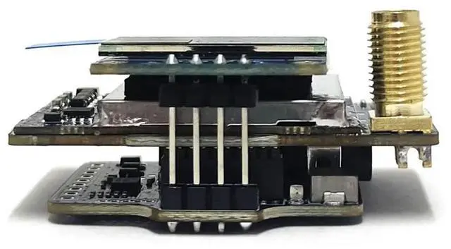 Alt view image 2 of 3 - 6.1G-7.2G VRX Video Image Transmission Receiver with OLED Display 64-CH Video Analog Receiver Module for FPV Goggles