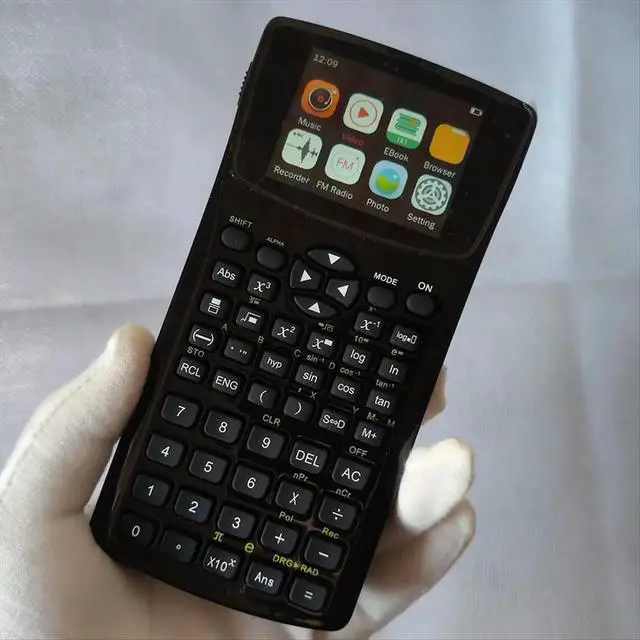 Alt view image 2 of 3 - Txt Magic Calculator 4GB Memory Music Video Photo E-Book with Emergency Button Multifunctional Text Reading Calculator