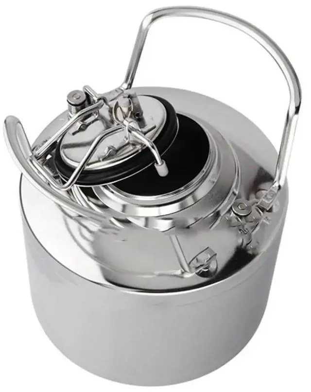 Main image of THANKYOU Homebrew Keg, Secondary Fermentation Vessel, 6L Stainless Steel Keg,PressureBarrel for Beer, Soda, Wine Making