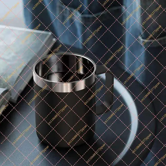 Alt view image 5 of 6 - 12 oz Stainless Steel Insulated Coffee Mug Tumbler with Handle and Lid for Hot & Cold Drinks