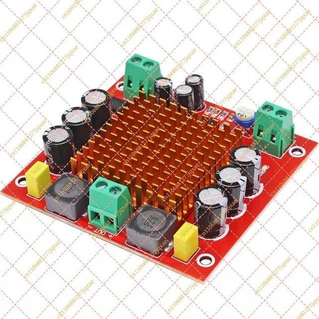 Alt view image 5 of 6 - XH-M544 150W Mono Class D Audio Amplifier Board, TPA3116D2 Digital Power Module (DC 12-24V)