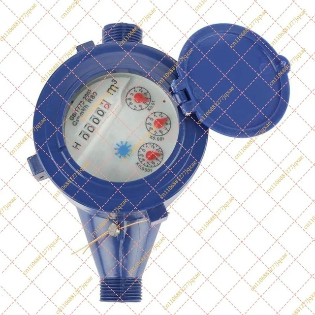 Alt view image 2 of 6 - G5AB Water Meter Water Flow Meter 15mm 1/2 inch Cold Water Meter Compatible with Garden & Home use Wet Table Measuring Tool
