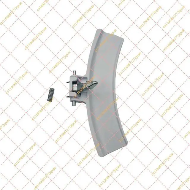 Alt view image 2 of 3 - 4055237731 Dryer Door Handle Kit - Universal Replacement Latch Hook for AEG & Electrolux Laundry Systems (Ref: 4055123634)