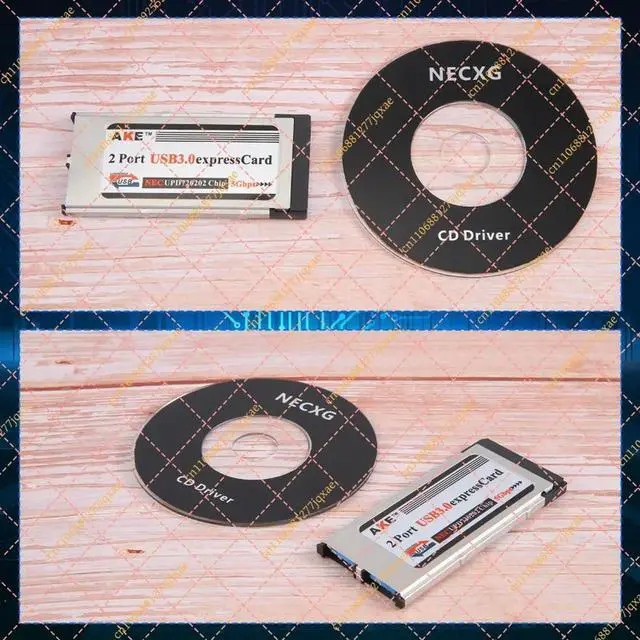 Alt view image 2 of 3 - High-Speed 2-Port USB 3.0 ExpressCard/34 Adapter, Laptop Expansion Card Converter