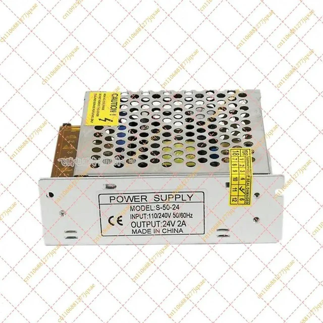 Alt view image 2 of 3 - 24V 2A Switching Power Supply S-50-24 50W 220V to 24V DC Industrial Control Transformer