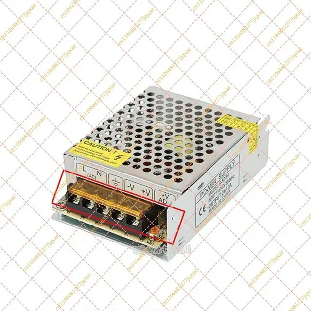 Alt view image 3 of 3 - 24V 2A Switching Power Supply S-50-24 50W 220V to 24V DC Industrial Control Transformer