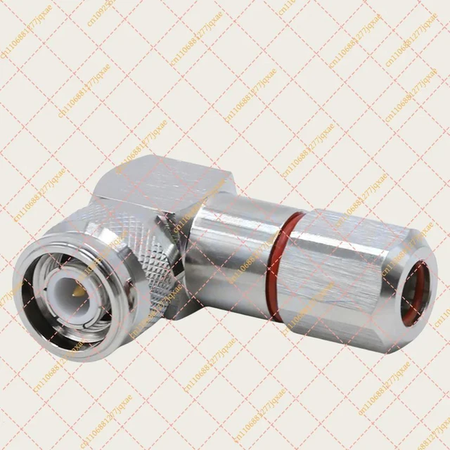 Alt view image 2 of 3 - TNC Male Right Angle RF Connector | Crimp/Solder Plug for 5D-FB / LMR300 Cable