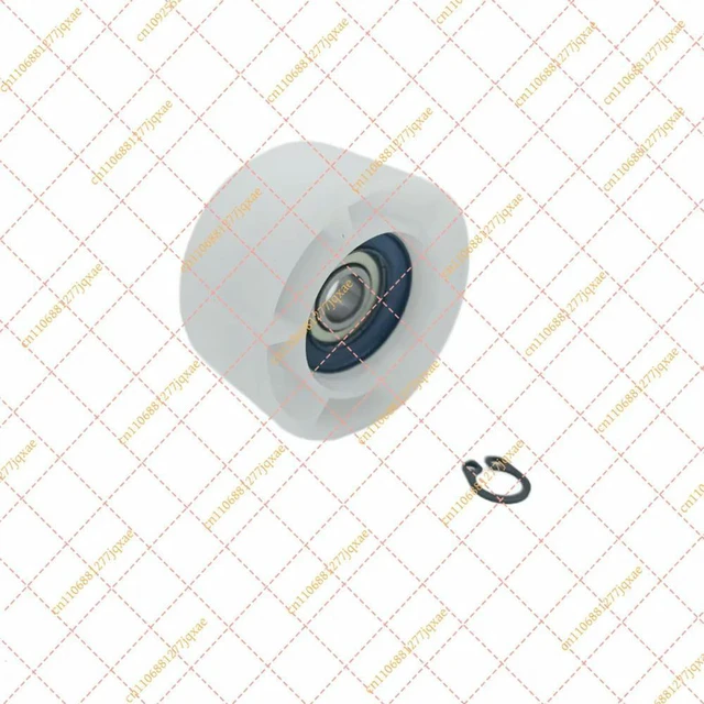 Main image of for Bosch Siemens Dryer Idler Pulley 00632045 - Tension Belt Roller Wheel Replacement
