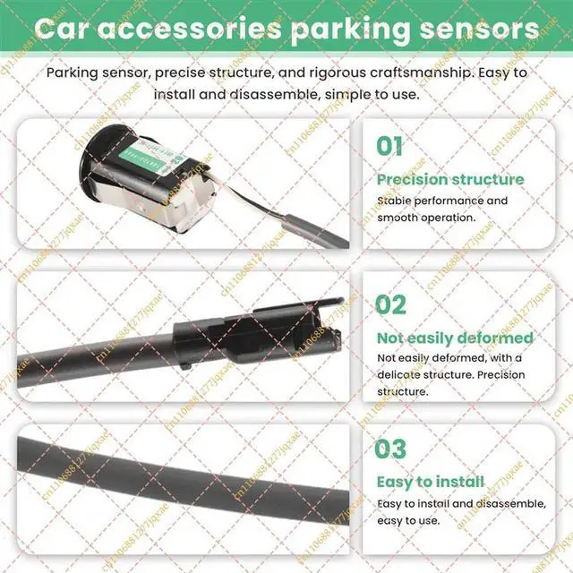 Alt view image 2 of 3 - A14F PZ36200208 PDC Reverse Parking Sensor Replacement for Toyota Camry 30 40 Lexus RX300 RX330 RX350