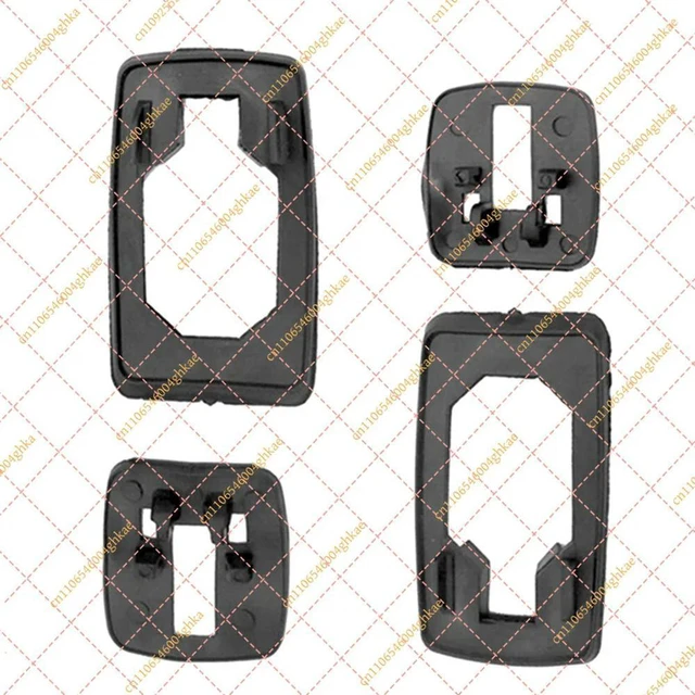 Alt view image 2 of 3 - 4Pcs Front & Rear Exterior Door Handle Gasket Kit for VW Golf 3 Variant (1991-1999) 165703120 1H0837209