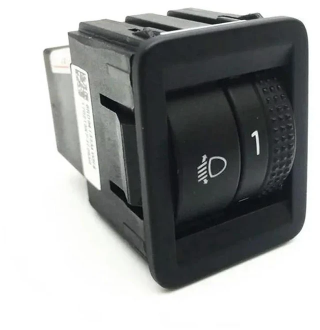 Main image of Headlight Level Adjustment Switch for VW Polo (2011-2019), OEM 6RD941333A