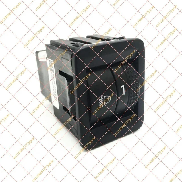 Alt view image 2 of 3 - Headlight Level Adjustment Switch for VW Polo (2011-2019), OEM 6RD941333A