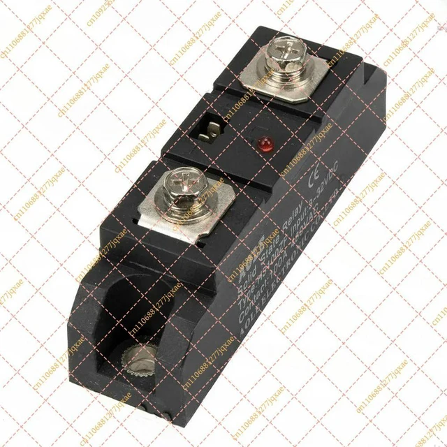 Main image of H3100ZF 100A SSR Solid State Relay, Single Phase DC to AC 24-480VAC Industrial Grade