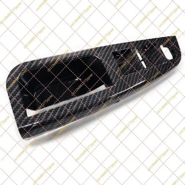 Alt view image 3 of 3 - Carbon Fiber Door Window Switch Control Panel Replacement for VW Jetta MK5 Golf 5 (2005-2009)