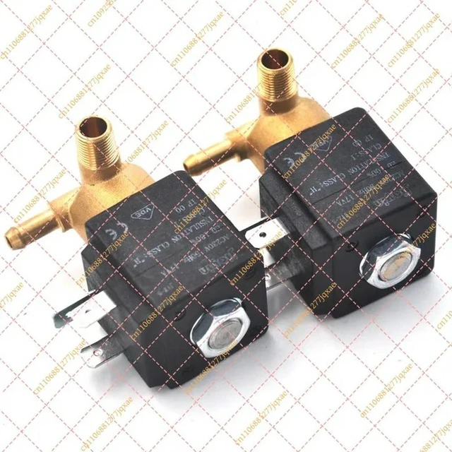 Alt view image 3 of 3 - 220V Normally Closed Steam Solenoid Valve, Coffee Machine Electromagnetic Valve Accessories