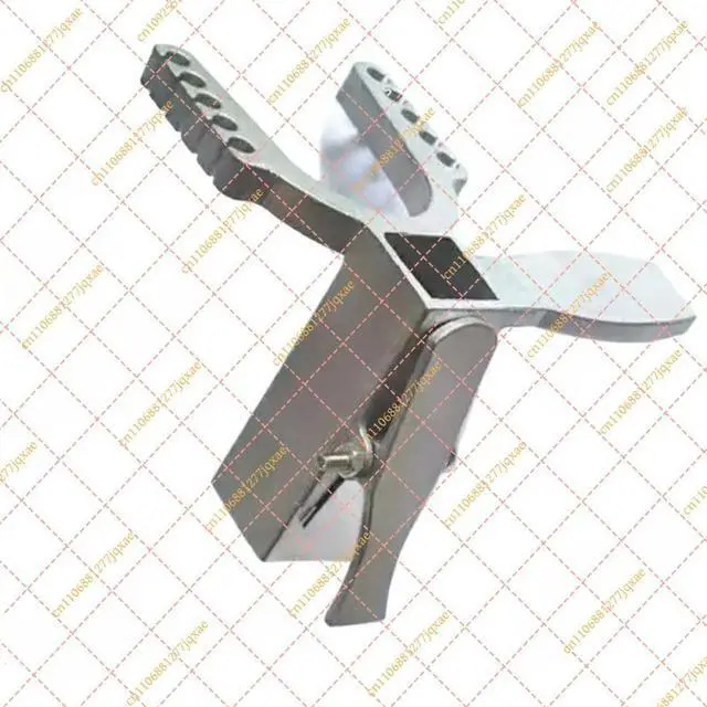 Main image of Stainless Steel Sliding Bow Head, Quick Press Large Support for 10-Strand Elastic Strap, Convertible Head