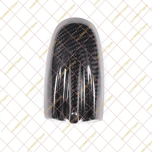 Alt view image 3 of 3 - Real Carbon Fiber Roof Shark Fin Antenna Trim for Maserati Ghibli (2014-2017)