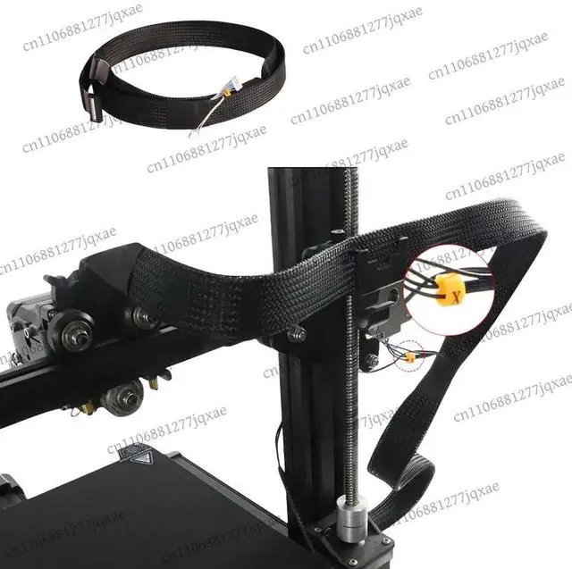Alt view image 3 of 3 - 3D printer accessories for Ender-3 S1 cable package includes display wiring + XYZ axis motor cable