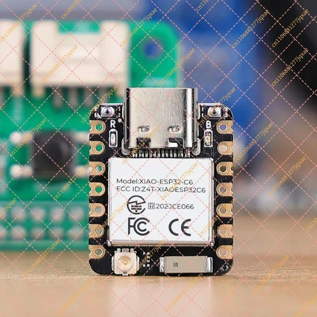 Alt view image 2 of 3 - for Seeed Studio XIAO ESP32-C6 Dev Board, Wi-Fi 6 & BLE 5.0 MCU Module with Thread/Zigbee for Matter Home