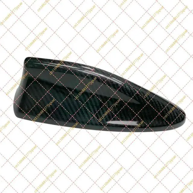 Alt view image 2 of 3 - Real Carbon Fiber Car Roof Shark Fin Antenna Trim Cover For Subaru BRZ Toyota 86 2014-2019 Car Styling