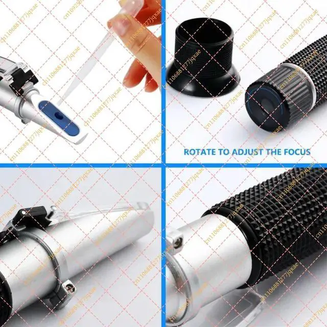 Alt view image 2 of 3 - Handheld Refractometer 0-15% for Emuon Concentration Anti-rust Cutting Fluid Tester