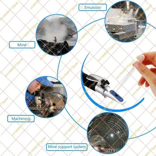 Alt view image 3 of 3 - Handheld Refractometer 0-15% for Emuon Concentration Anti-rust Cutting Fluid Tester
