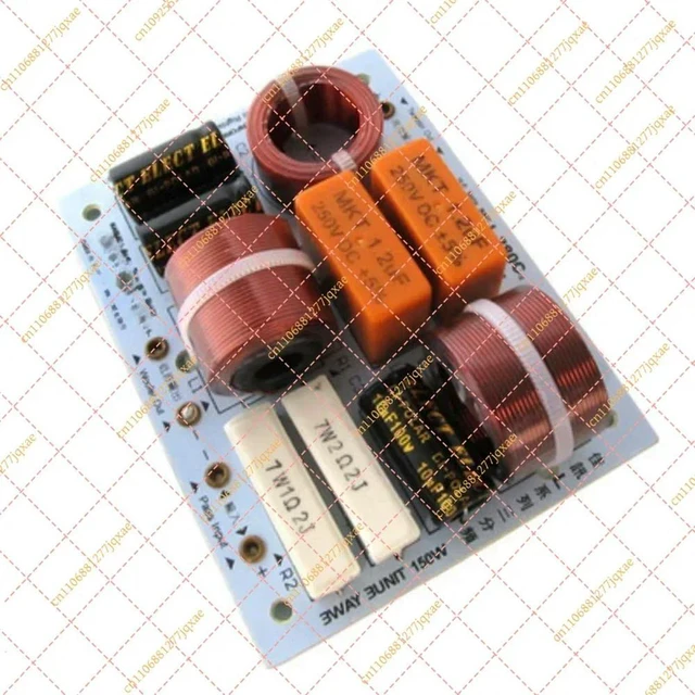 Alt view image 2 of 3 - L-380C 3-Way Audio Crossover Splitter for Home Speaker Systems