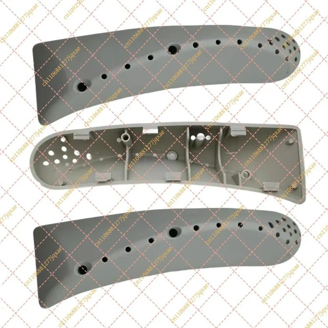 Main image of 3-Pack 41021913 Drum Lifter Arms for Candy Washer - 180x53mm Paddles with 6 Mounting Clips