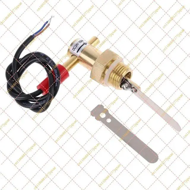 Alt view image 3 of 3 - Brass G1/2 Water Flow Sensor, 10W DN15 Liquid Flow Switch for Pump