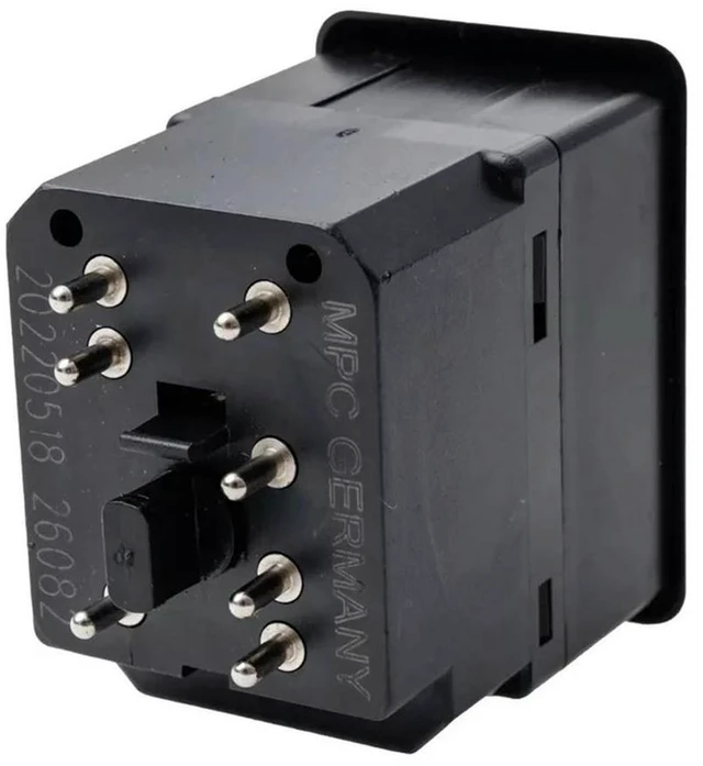 Main image of Hazard Warning Switch for Mercedes-Benz W116 W123, OEM 1238200205 (1977-1981)