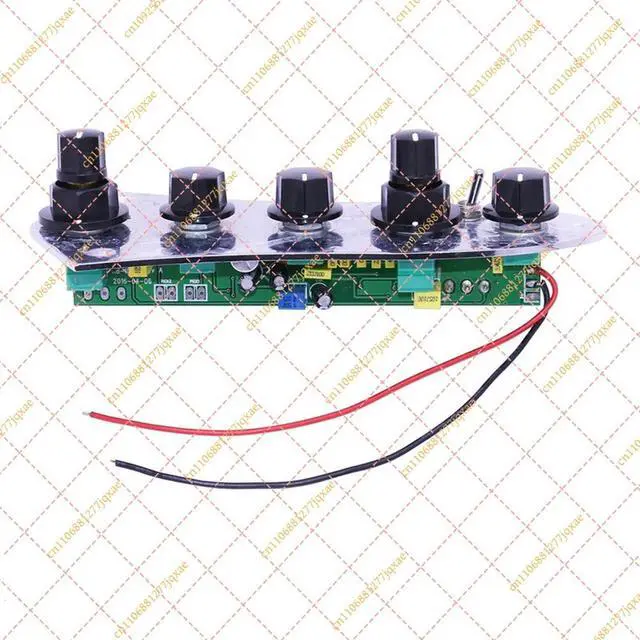 Alt view image 3 of 3 - 5-Knob Jazz Bass Loaded Control Plate, Pre-Wired Assembly for 4/5 String Bass Guitars