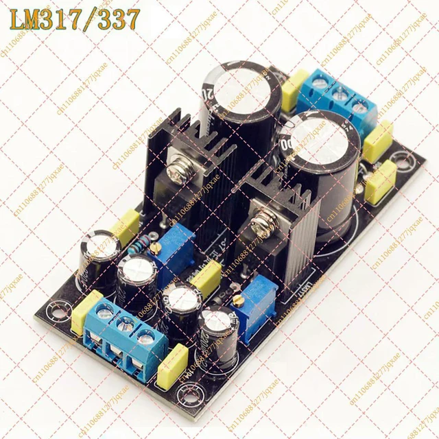 Alt view image 2 of 3 - LM317/LM337 Dual Adjustable Voltage Regulator Power Supply, AC-DC Filter Module for Audio Preamplifier