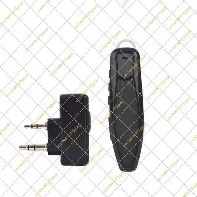 Alt view image 2 of 2 - Hands-Free Bluetooth PTT Earpiece with K-Plug Adapter, Headset for Kenwood Two-Way Radio