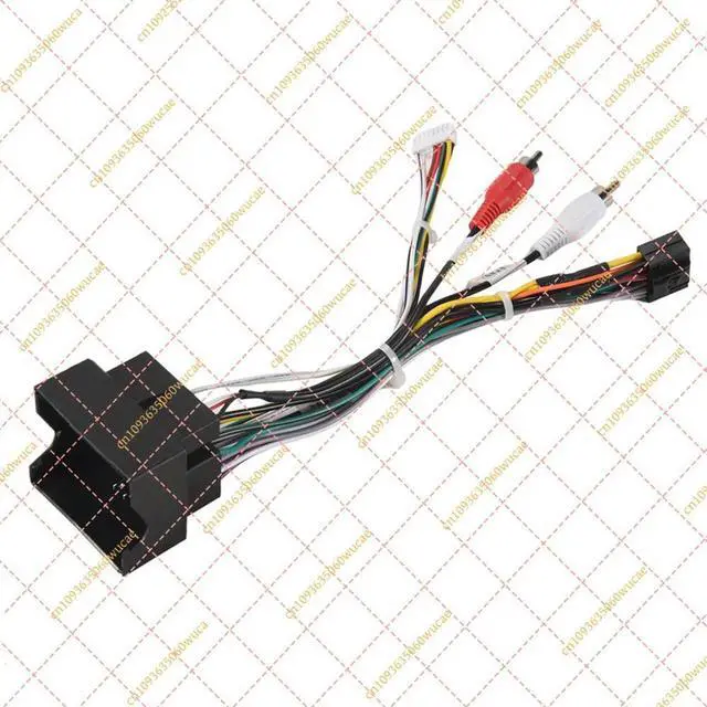 Main image of 16-Pin Car Audio Wiring Harness with Canbus Box for Mercedes-Benz W211 ML Vito