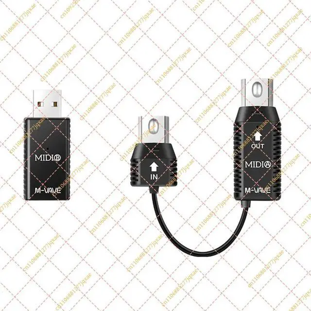 Main image of MIDI Adapter & Transmission System, Mini MIDI Controller for Synths and Keyboards