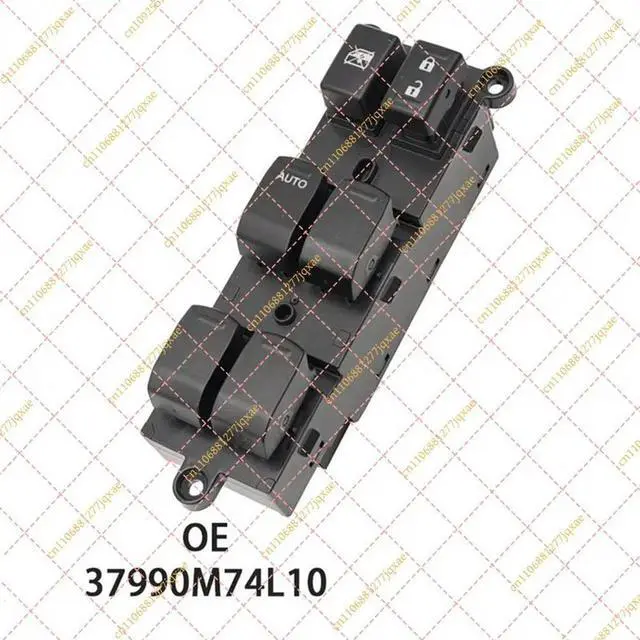 Main image of Front Left Power Window Switch 12-Pin 37990-M74L1-0 for Suzuki Swift Ertiga 2012-2018