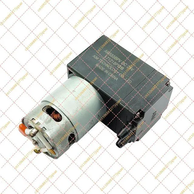 Alt view image 2 of 3 - DC 24V 10L/M High Pressure Mini 555 Motor Diaphragm Vacuum Pump